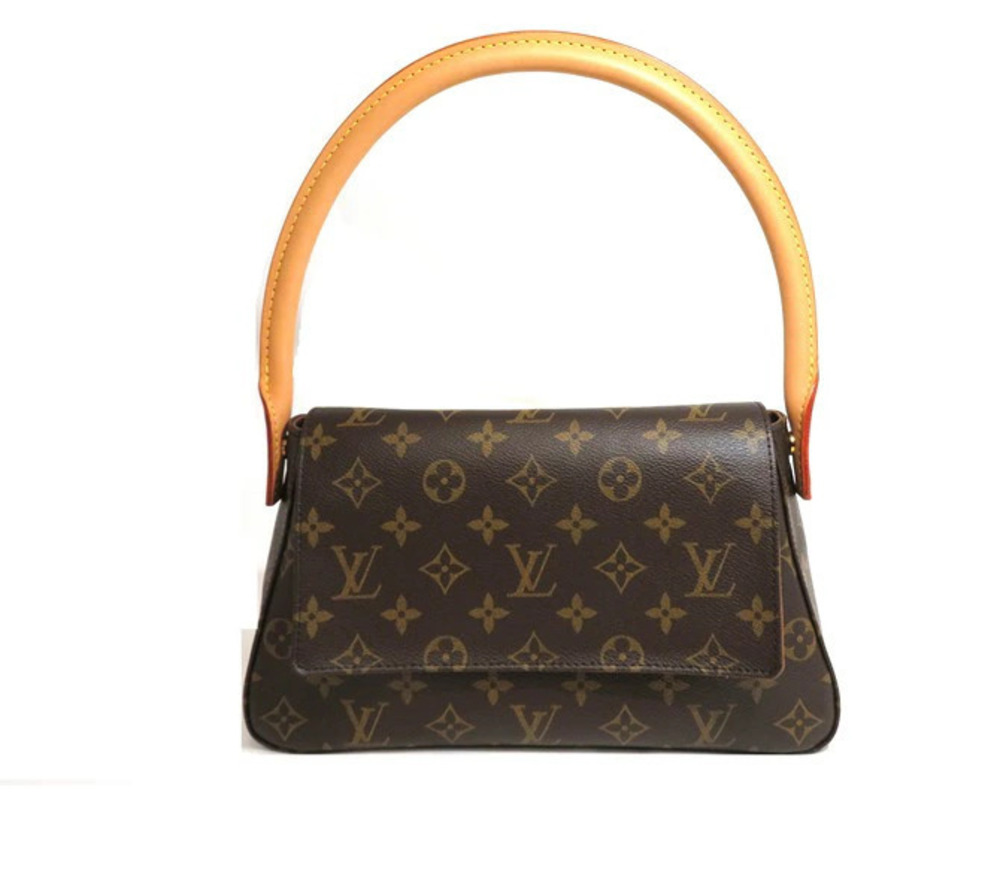 LOUIS VUITTON Shoulder Bag Looping Monogram HU